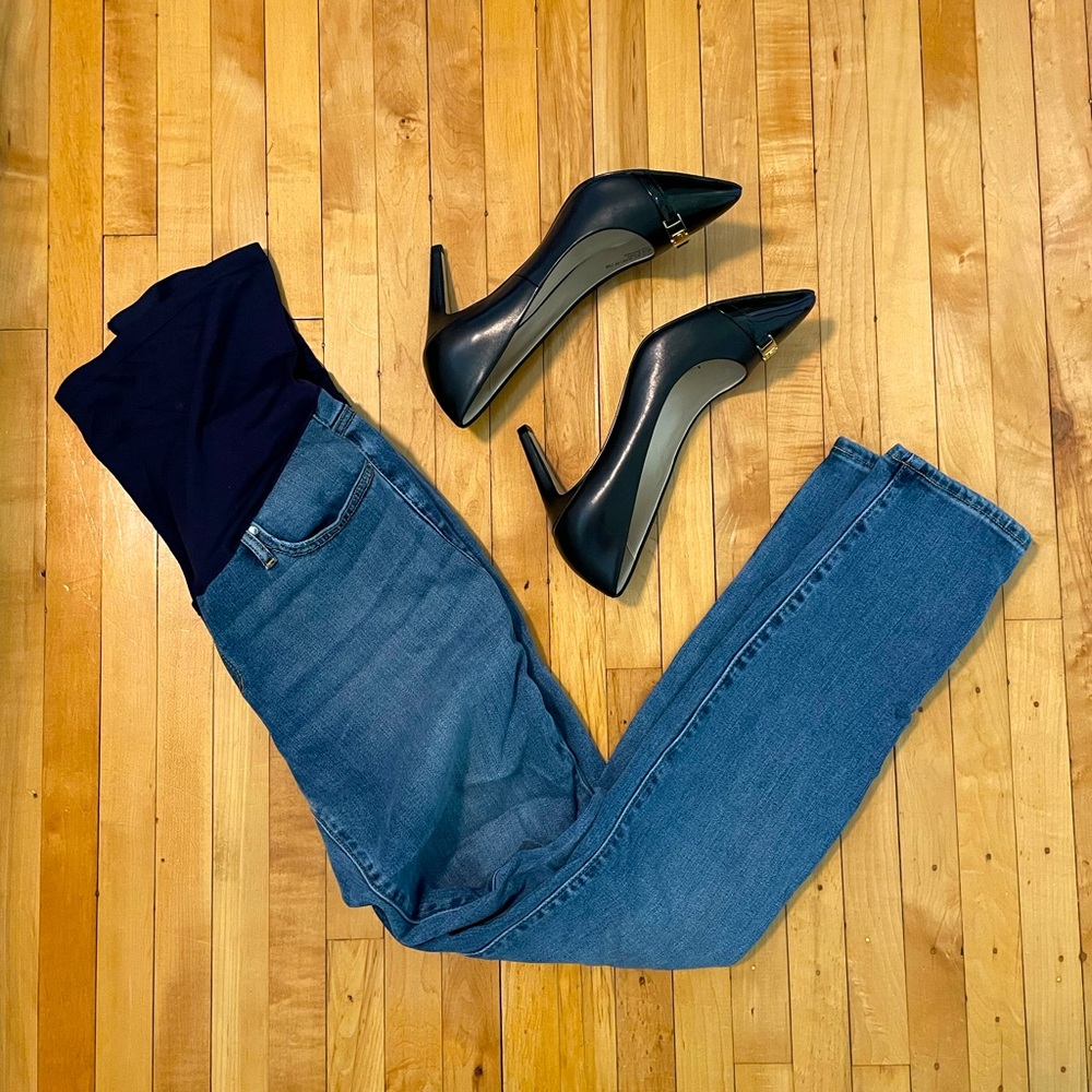Gap Maternity - True Skinny Blue Jeans - 29R - EUC
